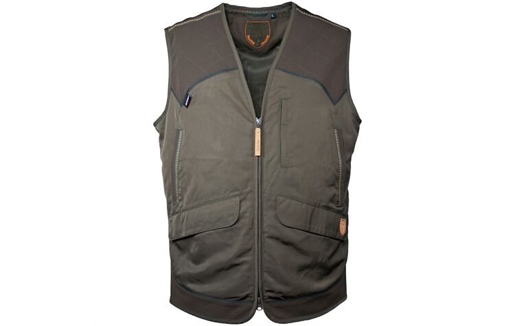 Hubertus® funktionelle Jagd-Schießweste Jagdweste oliv/grün von Oefele Jagd 10976625/316