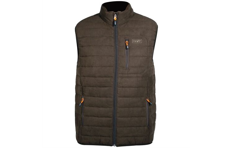Hart Funktionsweste "Delta" Jagdweste oliv/grün XHMNV Montaraz Weste Herren von Oefele geräuschlos 