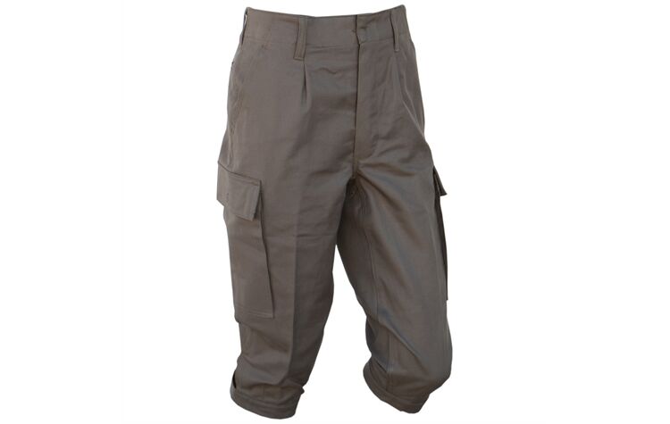 Leo Köhler Original Bundeswehr-Kniebundhose steingrau-oliv 101