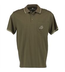 os trachten orbis textil Polo-Shirt mit Motiv wildschwein wildsau vorderseite 428003-2710/55