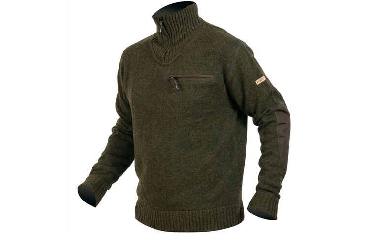 Hart Warmer Troyerpullover "Québec" oliv/grün Herren Jagdtroyer XHKF Kofel Troyer von Oefele