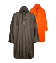 Hubertus Regenponcho 10299840 wasserdicht oliv/grün oder signalorange Jagdponcho