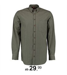 Tom Collins® robustes Jagd- & Forsthemd Jagdhemd Jägerhemd Trachtenhemd Karohemd langarm Herren 410000-4167/56