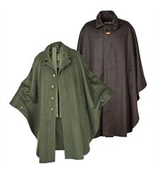 Hubertus Mittelschwere Lodenkotze Wetterfleck oliv grün jagdbekleidung 10676630