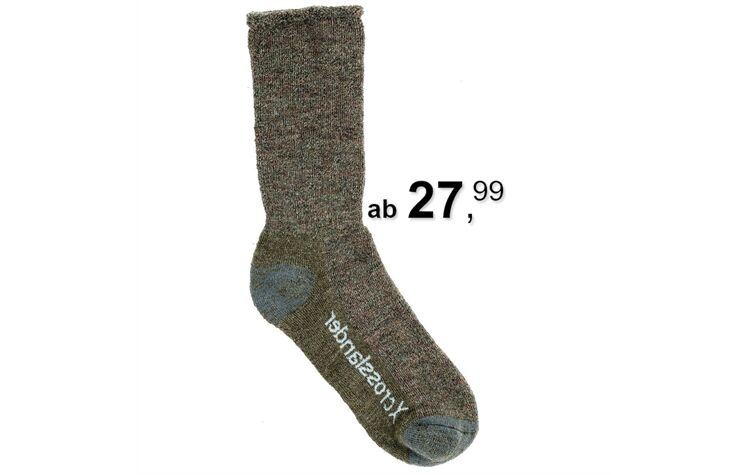 Crosslander® Merinosocken Jagdsocken oliv/grün Outdoorsocken 28231