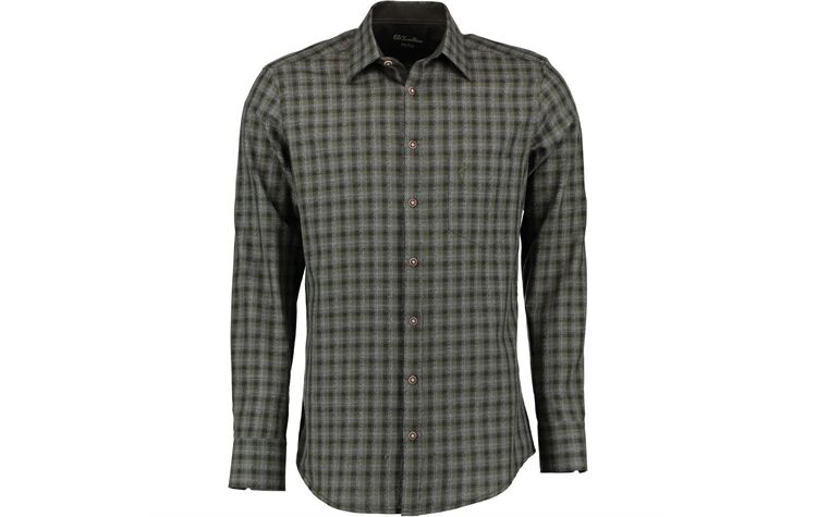 OS Trachten® Herrenhemd mit Brusttasche