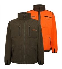 Hubertus® Warme Wende-Fleecejacke "Helsinki"