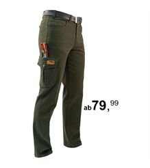 La Chasse Jagdjeans Jagdhose Herren "Monza" Jägerjeans oliv grün Oefele Hose