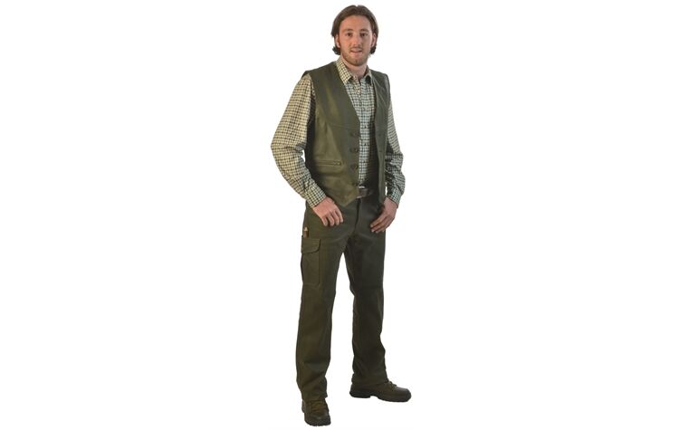 La Chasse® Strapazierfähige Büffellederweste