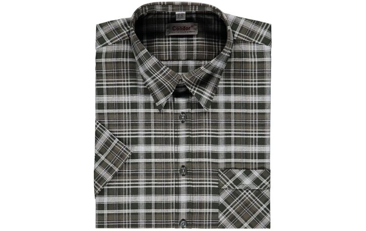 OS Trachten® Karohemd kurzarm